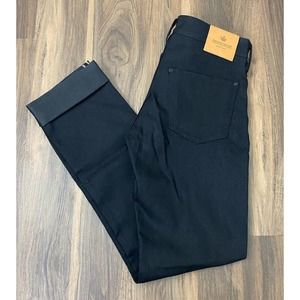 Shockoe Atelier Slim Candiani Selvedge USA button fly cotton denim jeans, 30